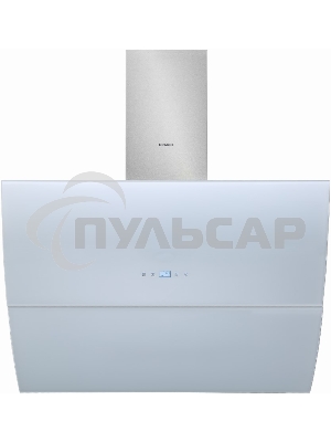 Вытяжка наклонная Graude DH 90.3 WE белое стекло/нержавеющая сталь, 90 см, 700 куб. м/ч, 70 дБ