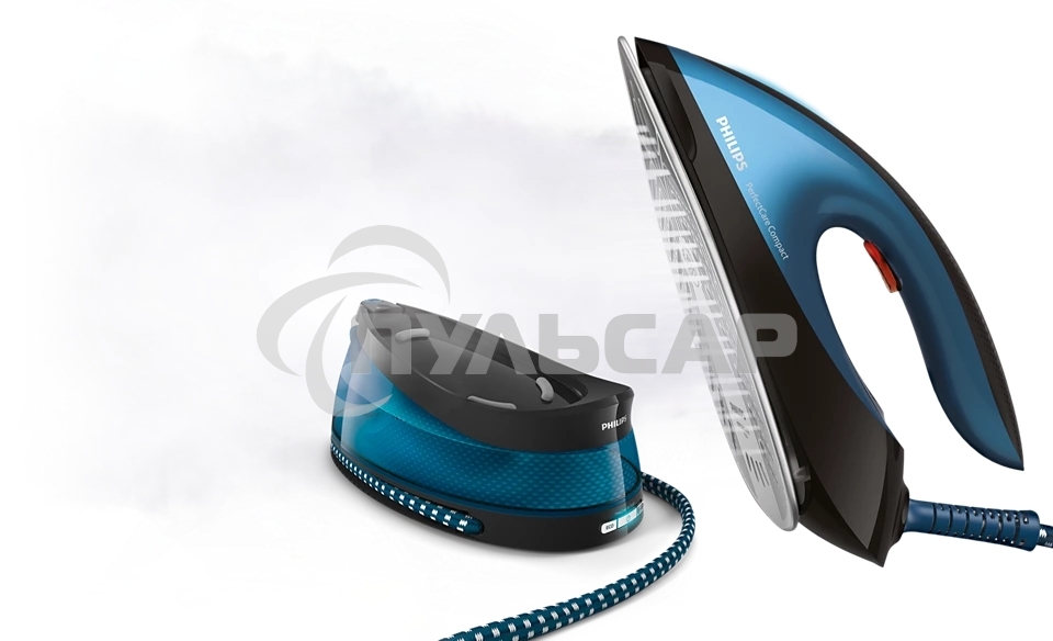 Паровая станция Philips GC7833/80, синий / черный