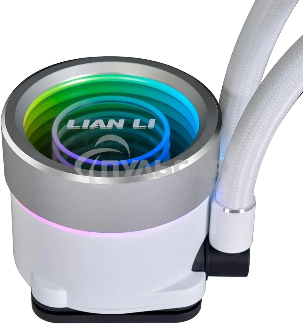 Система водяного охлаждения Lian-Li GA II Trinity 240 SL-INF ARGB Soc-AM5/AM4/1200/1700/1851 белый30dB Al+Cu Ret (G89.GA2T24INW.R0)