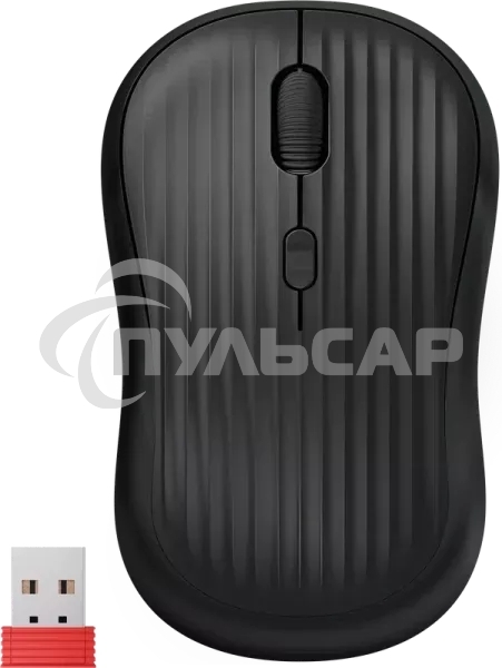 Мышь беспроводная Defender Slot MS-202 черный, 1600 dpi, радиоканал, USB, кнопки - 4