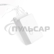 Гирлянда светод. Funray Бахрома IC-72WW, 1.6*0.7м, 72 LED, тепл.бел., IP20, прозрачный шнур 1,5м