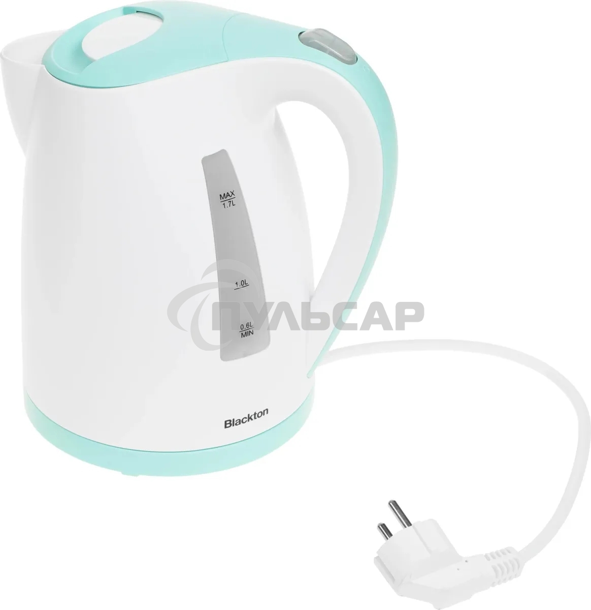 Чайник электрический Blackton Bt KT1702P белый-Зеленый