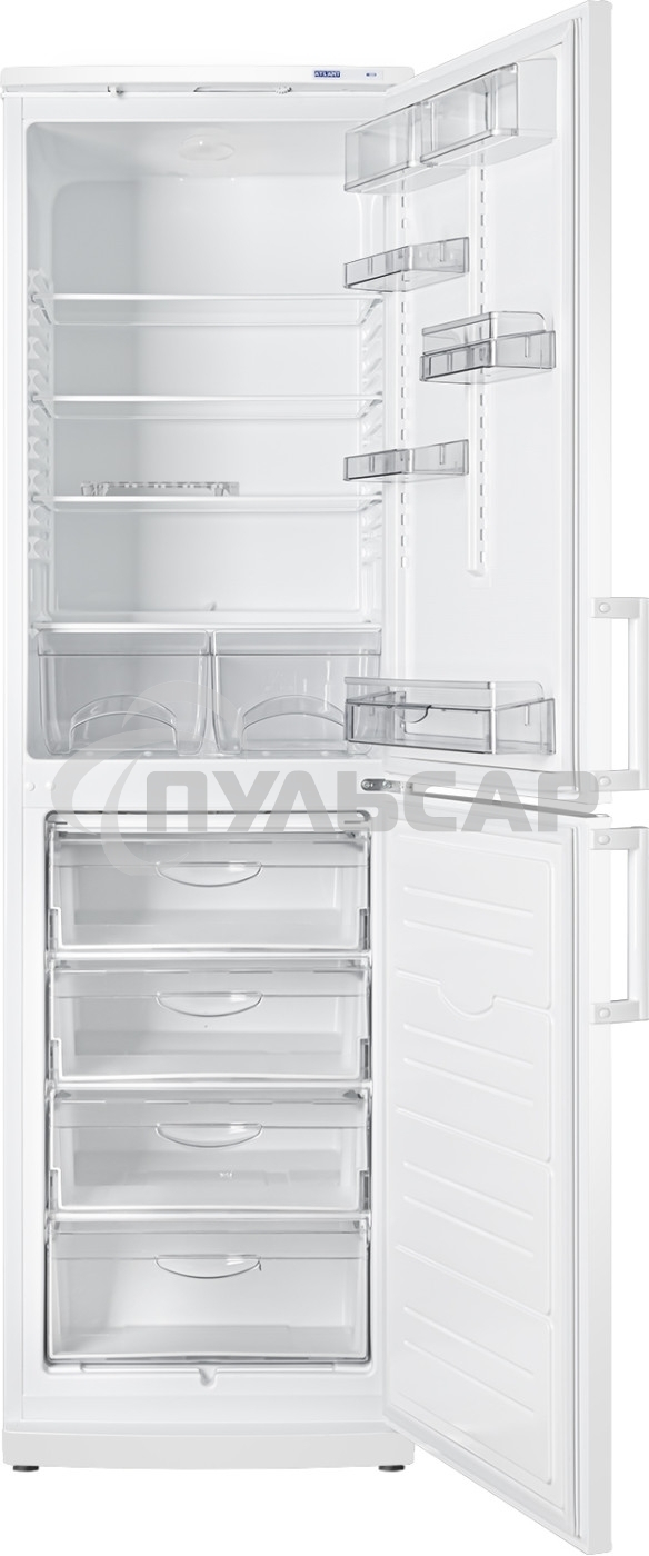 Холодильник Atlant XM-4025-000 белый двухкамерный 225/139л морозилка снизу