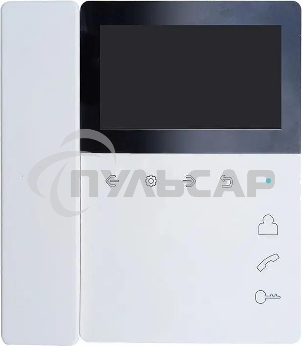 Видеодомофон Tantos Elly белый с трубкой