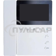 Видеодомофон Tantos Elly белый с трубкой