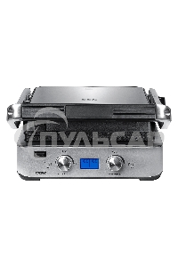 Гриль электрический BBK BEG2004 2000 Вт, черный/металлик