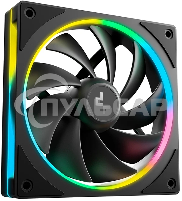 Вентилятор для корпуса Deepcool FL12 SE ARGB 120х120x25 черный 4-pin 28.67дБ (упак.:1шт) (R-FL12SE-BKAPN1-G) Ret
