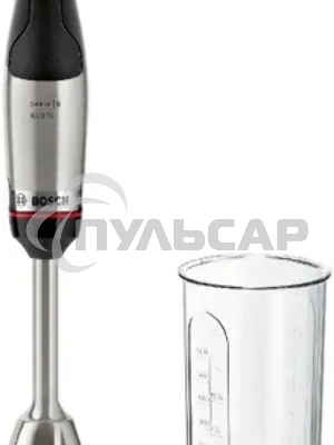 Блендер погружной Bosch MSM6M610 1000Вт нержавеющая сталь/черный