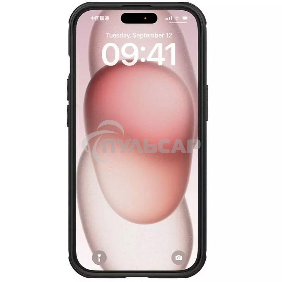 Чехол Super Frosted Shield Pro, черный, (AP IP15 Pro)