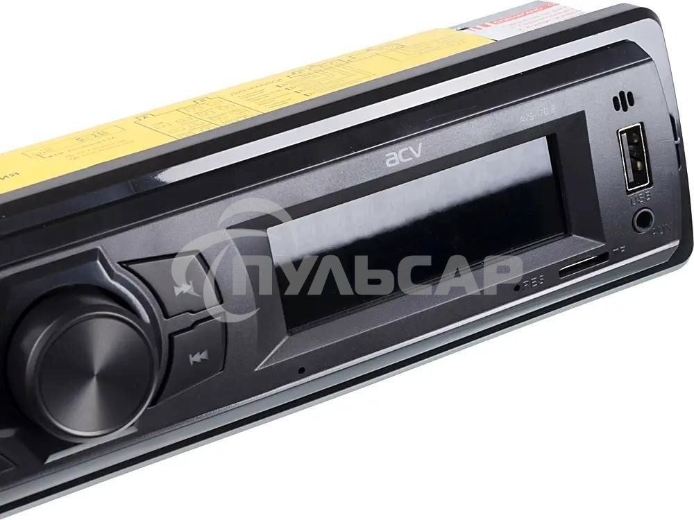 Автомагнитола ACV AVS-1701R 1DIN 4x15Вт