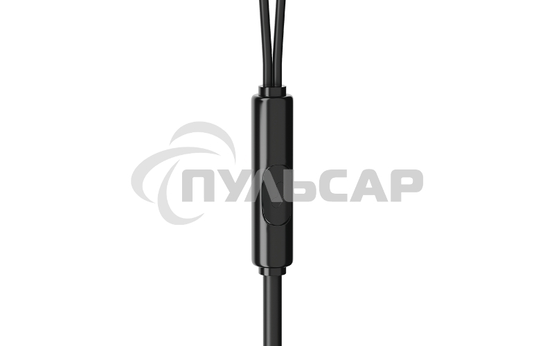 Наушники-гарнитура OLMIO Fly 3.5мм, черные, с микрофоном и кнопкой ответа