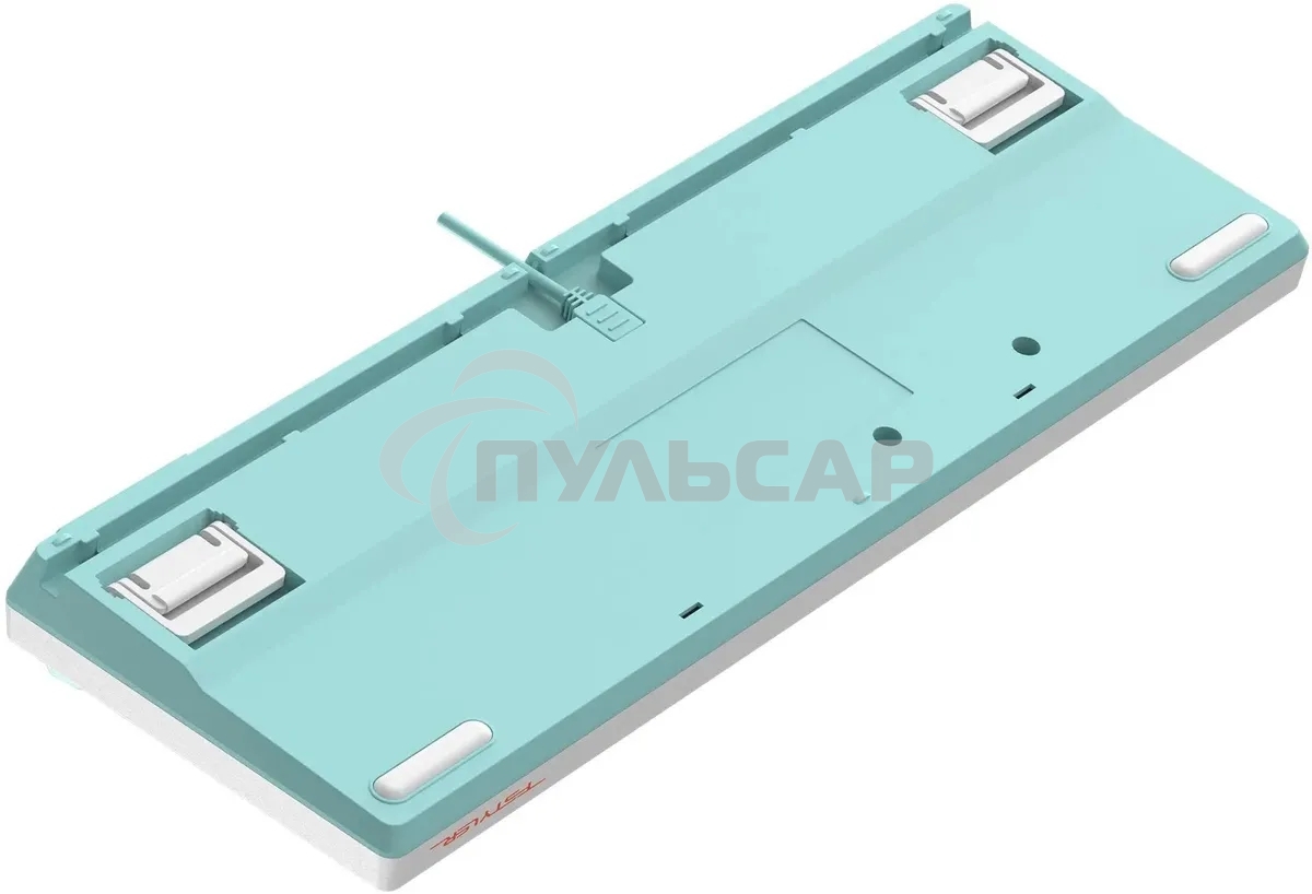 Клавиатура проводная A4Tech Fstyler FS300 (FS300 PANDA SNORKLENING), USB, белый