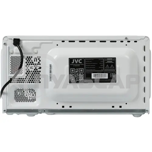 Микроволновая печь JVC JK-MW120M белый, 20 л, 700 Вт, переключатели - поворотный механизм