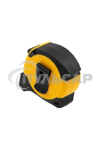 Рулетка 5м х 19мм, двухкомп. корпус, магнитный обрезиненный зацеп Denzel