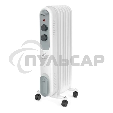 Обогреватель масляный Royal Clima ROR-P7-1500M (7 секций) белый, 1500 Вт, 20 м2, термостат