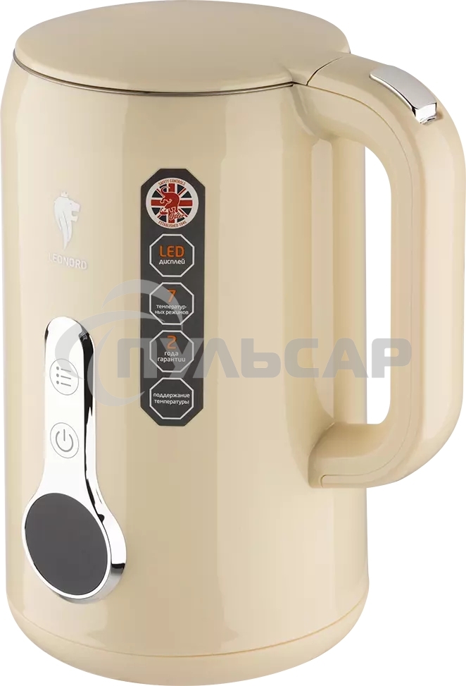 Чайник электрический LEONORD LE-1536 бежевый (107831)