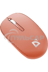Мышь беспроводная Defender Smart MM-396 красный, 1600 dpi, радиоканал, Bluetooth, USB, кнопки - 3