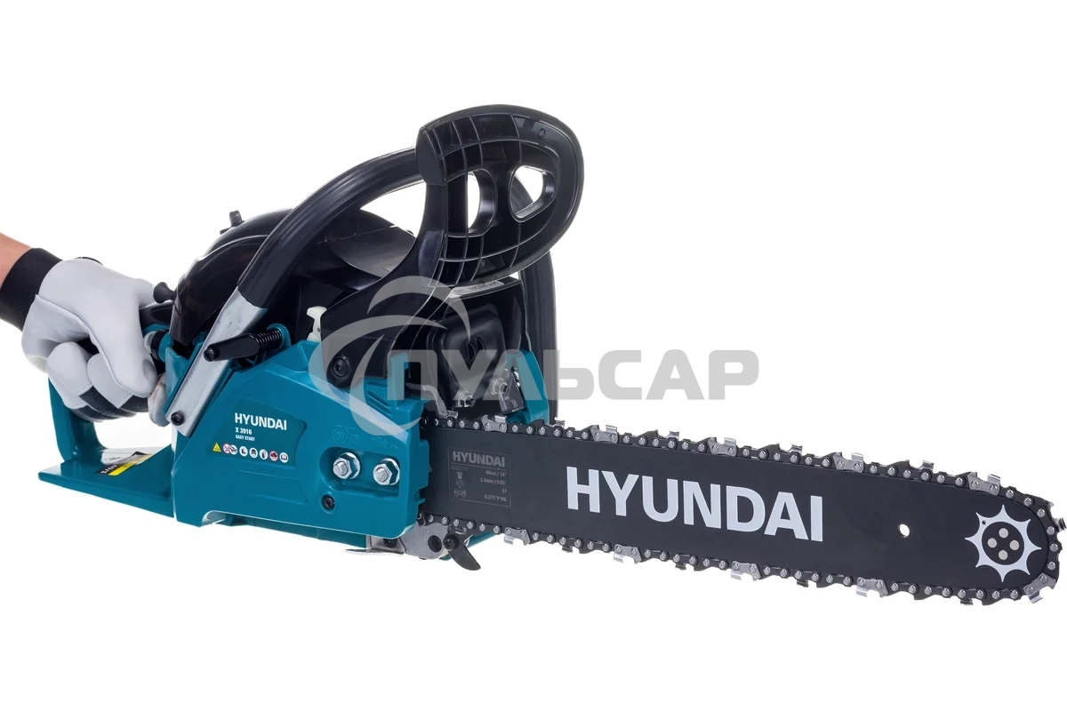 Бензопила Hyundai X 3916 1500Вт 2л.с. дл.шин.:16