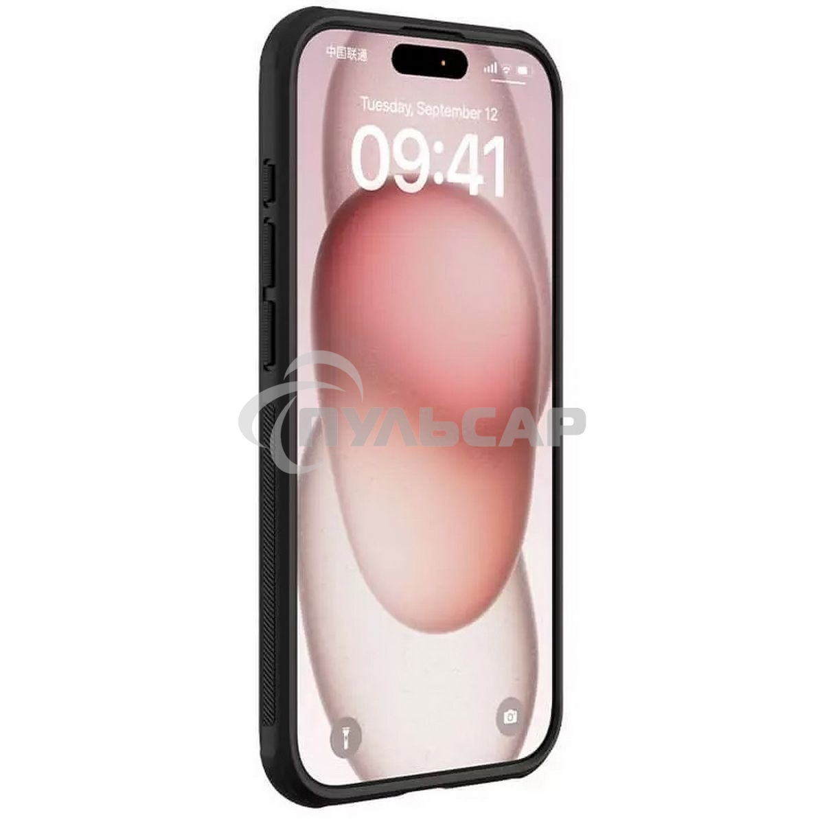 Чехол Super Frosted Shield Pro, черный, (AP IP15 Pro)