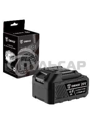 Аккумулятор DEKO R-UNV4.0 CORE, Li-ion, 20В, 4.0А*ч