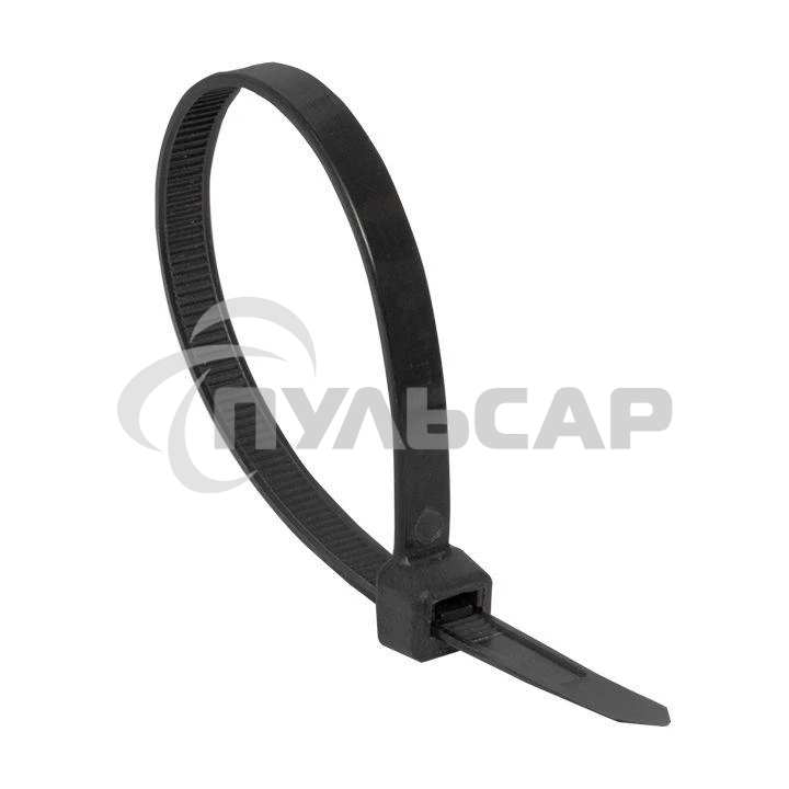 Хомут кабельный 8.2х400 нейл. черный (уп.100шт) EKF plc-cb-8.2x400