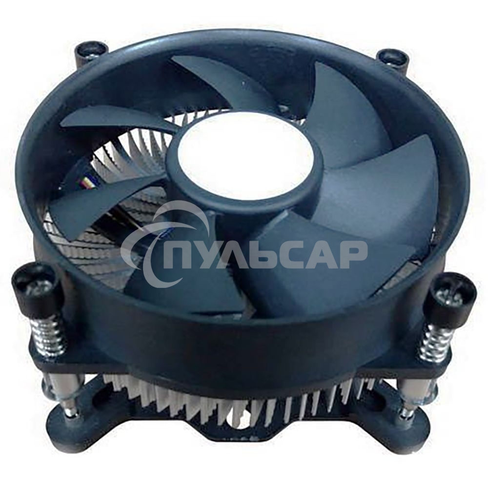 Кулер ForceTake CI-09225G-YSE02-DP черный 92мм алюминий 2700rpm 33db 3-pin 65W