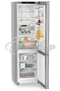 Холодильник Liebherr CNgbc 5723-22 001 серебристый двухкамерный 266/100л морозилка снизу