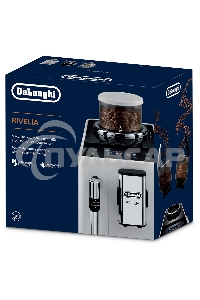 Кофемашина автоматическая DeLonghi EXAM440.35.W (0132213209) белый, исп. кофе - зерновой/молотый, 1,4 л, 1450 Вт, 19 бар