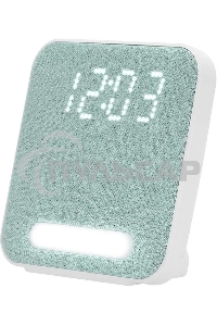 Радиобудильник Harper HCLK-2060 зеленый LED подсв:белая часы:цифровые AM/FM