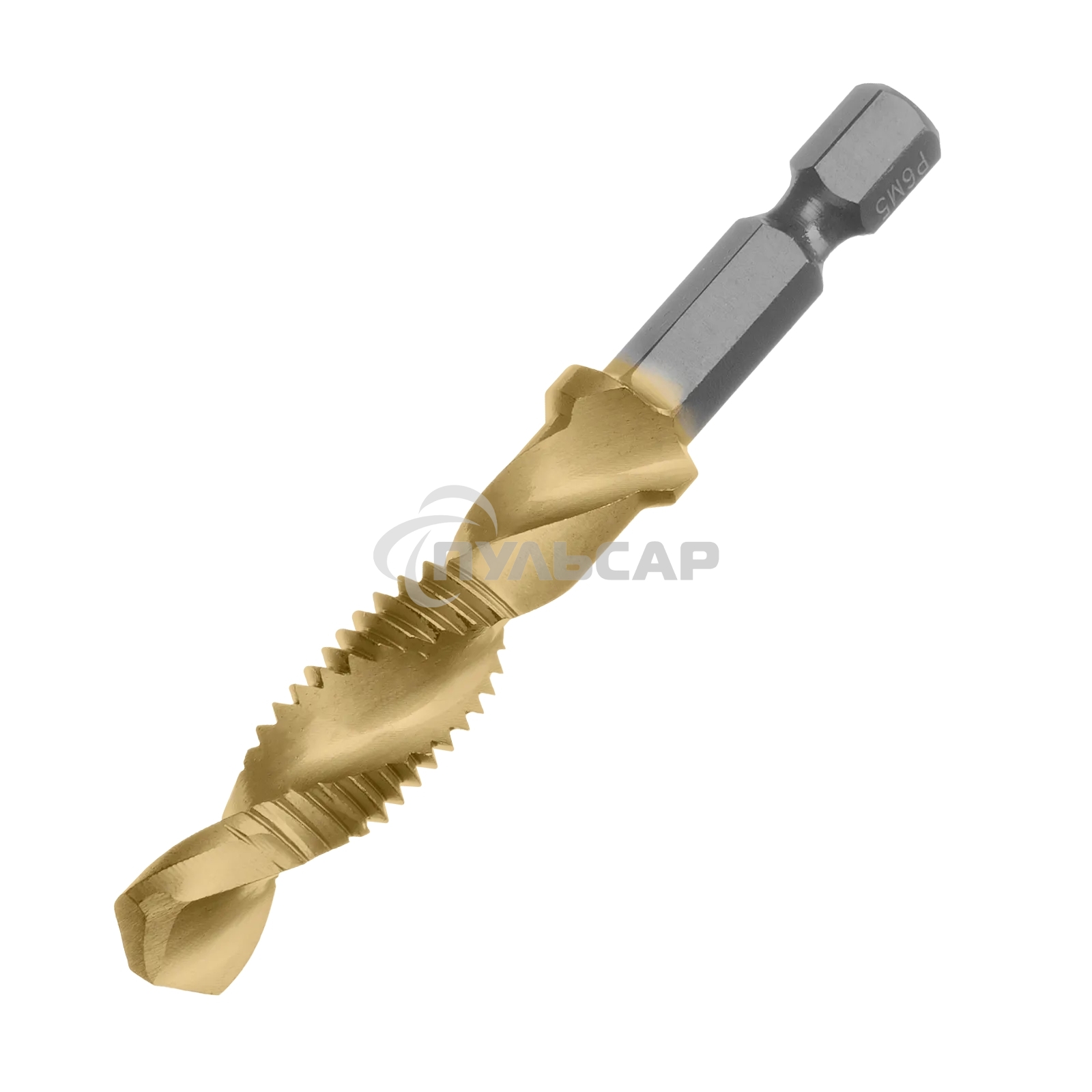 Сверло-метчик Denzel М10 х 1,5 мм, Р6М5