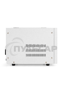 Стабилизатор напряжения ExeGate Expert AS-15000 (15000ВА, вход 140-260В, цветной дисплей, выход 220В±8%, КПД 98%, 5 уровней защиты, задержка, усиленный метал. корпус, клем.колодка, RTL)