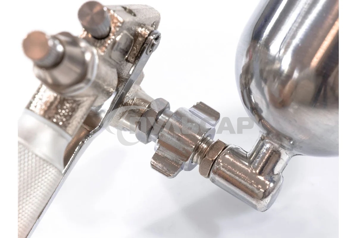 Краскопульт пневматический Matrix для финишных работ с верхним бачком v=01k диам. сопла 05мм