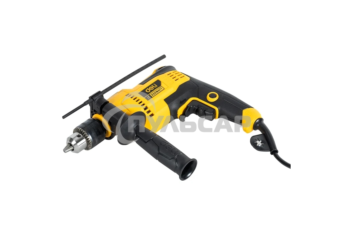 Дрель сетевая ударная Deli DL-CZ13-E5 (650Вт, 13мм, 3000об/мин, 48000 уд/мин, картон)