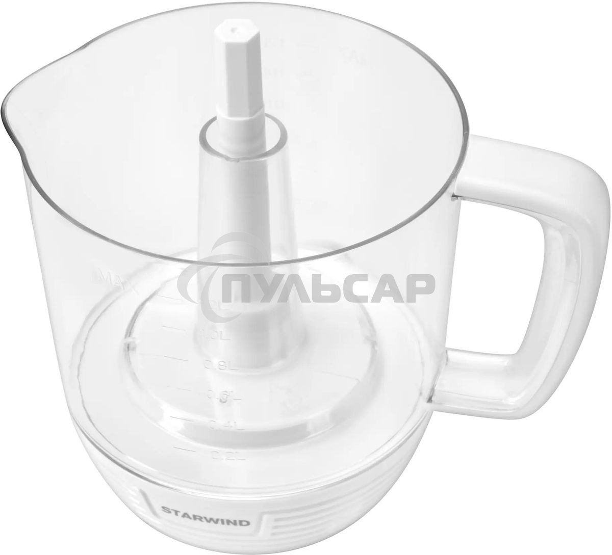 Соковыжималка цитрусовая Starwind SJ 1241 30Вт рез.сок.:1200мл. белый/прозрачный
