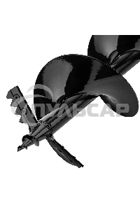 Шнек для грунта Denzel ER-200, диаметр 200 мм, длина 800 мм, соединение 20 мм, съемный нож