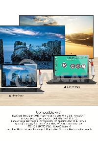 Кабель USB3.1 CM-HDMI 1.8M CU423MC-1.8M VCOM