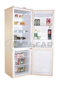 Холодильник DON R-291 BE бежевый мрамор двухкамерный 225/101л морозилка снизу