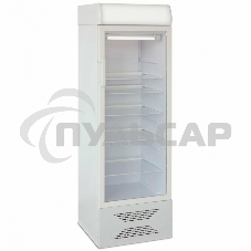 Холодильная витрина Бирюса Б-M310P металлик однокамерный 310 л
