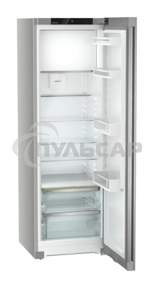 Холодильник Liebherr RBsfd 5221-22 001 серебристый однокамерный 311/34л морозилка сверху