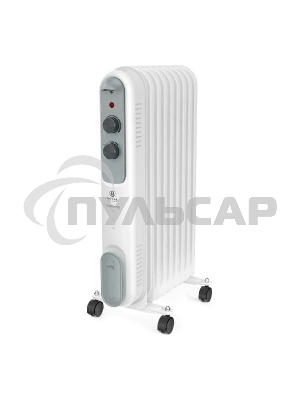 Обогреватель масляный Royal Clima ROR-P9-2000M (9 секций) белый, 2000 Вт, 25 м2, термостат