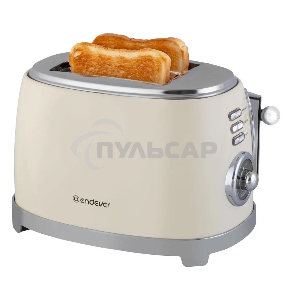 Тостер электрический ENDEVER Skyline ST-129 850 Вт, бежевый