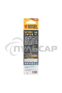 Сверло-метчик Denzel М10 х 1,5 мм, Р6М5