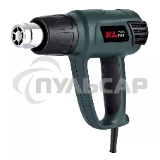 Профессиональный фен KLPRO KLSH7303 (2000Вт, 50-650°С, 250/500 л/мин)