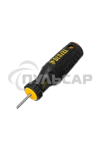 Отвертка Denzel PH0х100 мм, S2, 3к рукоятка
