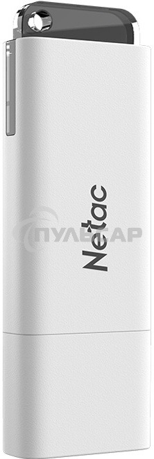 Флешка USB Netac U185 белый USB 3.0 Flash 32Gb, NT03U185N-032G-32WH, LED индикатор