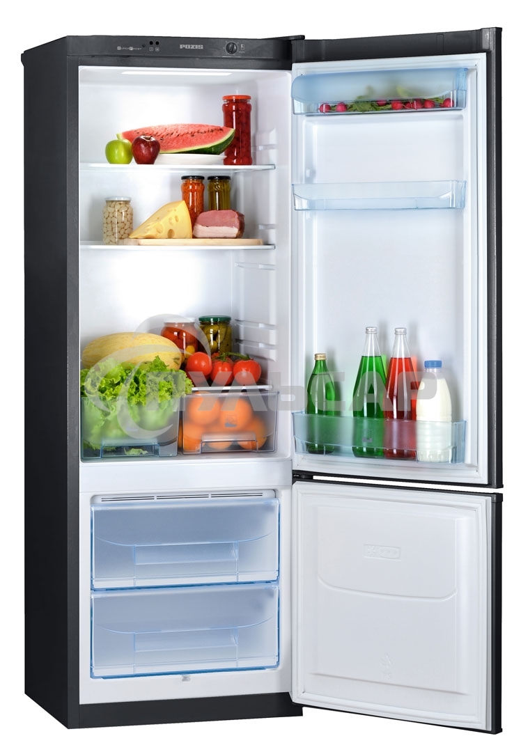 Холодильник Pozis RK-102 графит двухкамерный 188/57 л морозилка снизу