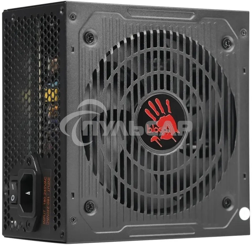 Блок питания Bloody BD-PS650B, 650Вт, 80 PLUS Bronze, 120мм, черный