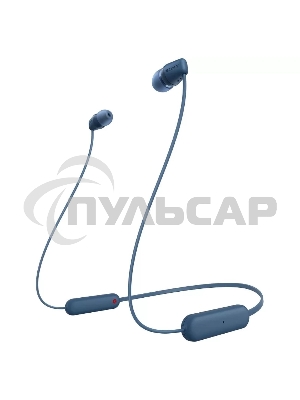 Наушники беспроводные Sony WI-C100 синий