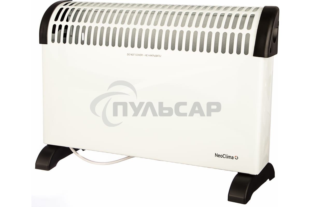 Конвектор Neoclima Fast 2000 w белый, 2000 Вт, 20 м2, термостат