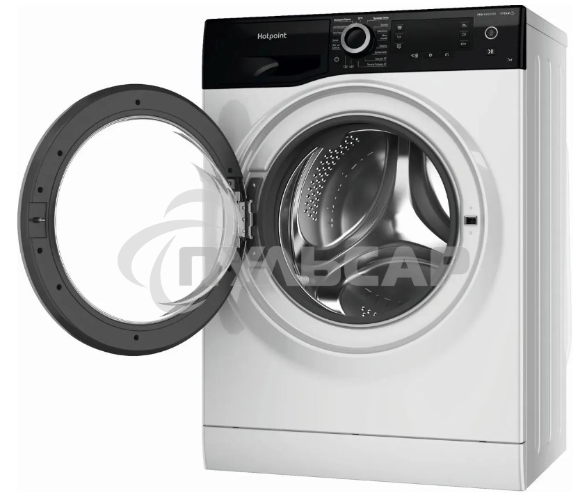 Стиральная машина Hotpoint NSD 7239 ZS VE RU белый, загр. фронтальная макс.: 7 кг 1200 об/мин класс: А